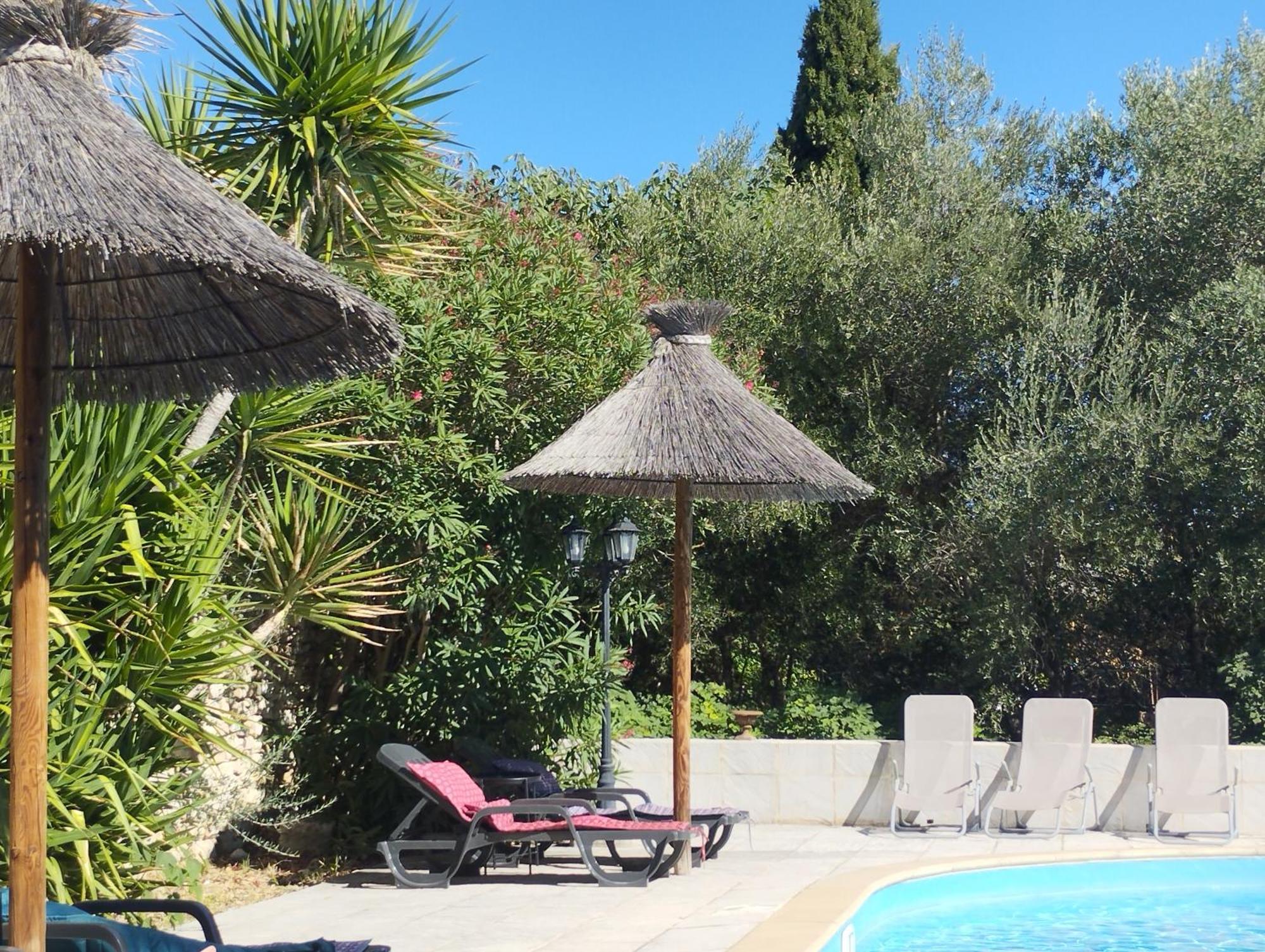 Logis Hotel Restaurant L'Esquielle Saint-Genies-de-Malgoires المظهر الخارجي الصورة