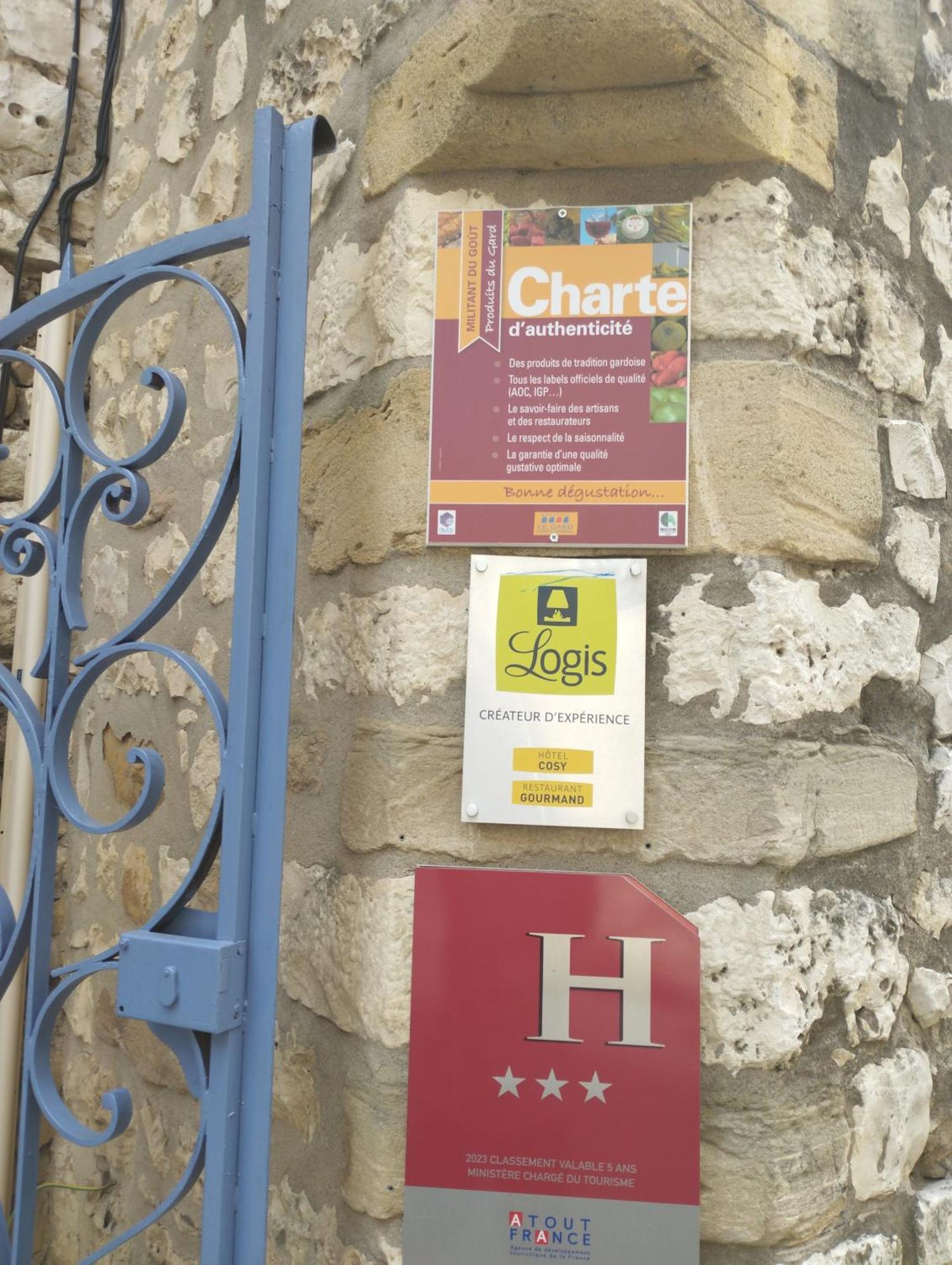 Logis Hotel Restaurant L'Esquielle Saint-Genies-de-Malgoires المظهر الخارجي الصورة
